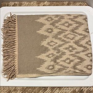 Jumbo Patterned Scarf or Throw